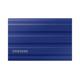 SSD Extern Samsung T7, 2.5", 2TB,Sheild Blue, USB 3.2