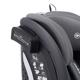 Scaun auto I-size U-Grow Goldfix Plus, isofix, 76-150 cm (9-36 kg), boxa bluetooth, gri