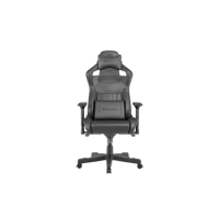 Scaun gaming Genesis Nitro 950, material piele ecologica, reglabil pe inaltime, greutate maxima suportata 150 kg, inaltime scaun reglabil 50 - 55 cm, spatar ajustabil 160°, dimensiuni roti 60mm,  echipat cu piston cu gaz clasa 4, manere 4D, negru