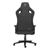 Scaun gaming Genesis Nitro 660, material textil, reglabil pe inaltime, greutate maxima suportata 150 kg, inaltime scaun reglabil 45 - 52 cm, spatar ajustabil 135°, dimensiuni roti 60mm,  echipat cu piston cu gaz clasa 4, manere 2D, negru/gri