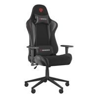 Scaun gaming Genesis Nitro 440 G2, material Synthetic PU + Textil, reglabil pe inaltime, greutate maxima suportata 120 kg, inaltime scaun reglabil 45- 52 cm, sezut si spatar textil ajustabil 150°, dimensiuni roti 60mm,  negru