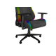Scaun gaming Genesis TRIT 660, material textil, iluminare RGB, suporta pana la 150 kg, inaltime reglabila, spatar ajustabil, gri