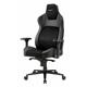 Scaun Gaming Serioux Prime, Capacitate greutate: 150 kg, Material suprafață: Piele, Material textil, Tip cotieră: Cotieră 4D, Tip mecanism: Mecanism tip broască, Tip pârghie pneumatică: 100 mm, ridicare pe gaz clasa 4, Tip bază: 350 mm, bază din aluminiu, Tip roți: 60 mm, roți din poliuretan