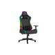 Scaun gaming Genesis TRIT 660, material textil, iluminare RGB, suporta pana la 150 kg, inaltime reglabila, spatar ajustabil, gri