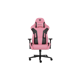 Scaun gaming Genesis Nitro 720, piele ecologica, reglabil pe inaltime, suporta pana la 150 kg, inaltime reglabila 46.5 - 53.5 cm, spatar ajustabil 135°, dimensiuni roti 60mm,  negru/roz