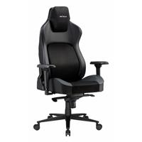 Scaun Gaming Serioux Prime, Capacitate greutate: 150 kg, Material suprafață: Piele, Material textil, Tip cotieră: Cotieră 4D, Tip mecanism: Mecanism tip broască, Tip pârghie pneumatică: 100 mm, ridicare pe gaz clasa 4, Tip bază: 350 mm, bază din aluminiu, Tip roți: 60 mm, roți din poliuretan