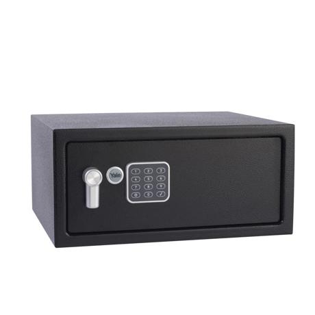 Seif Yale Standard tip Laptop YLV/200;  Tastatura digitala programabila si usor de operat; Alcatuit din otel; Prevazut cu orificii pentru fixare si bolturi de prindere incluse
