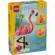 ANIMALE SALBATICE: FLAMINGO ROZ, LEGO 31170