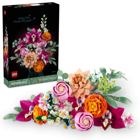 BUCHET DE FLORI ROZ, LEGO 10342