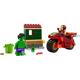 IRON MAN CU MOTOCICLETA SI HULK, LEGO 76287