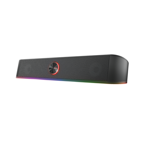 Soundbar Trust GXT 619 Thorne RGB, 12W, USB, negru