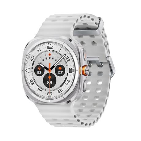 SG Watch Ultra 47mm 1.5" (4G eSIM Cellular) Titanium White (Silver / White strap) (2025)