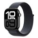 Apple Watch Series 10 GPS + Cellular 46mm Jet Black Aluminium Case with Ink Sport Loop MWY53QC/A
