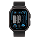 Apple Watch Ultra 2 GPS + Cellular 49mm Black Titanium Case with Black Titanium Milanese Loop - S MX4W3WB/A