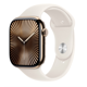 Apple Watch Series 10 GPS + Cellular 46mm Gold Titanium Case with Starlight Sport Band - M/L MWYY3QC/A
