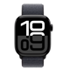 Apple Watch Series 10 GPS 42mm Jet Black Aluminium Case with Ink Sport Loop MWWG3QC/A