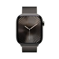 Apple Watch S10 Cellular 46mm Slate Titanium Case with Slate Milanese Loop - S/M MC7R4QC/A