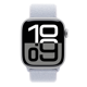 Apple Watch Series 10 GPS 42mm Silver Aluminium Case with Blue Cloud Sport Loop MWWD3QC/A
