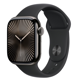Apple Watch Series 10 GPS + Cellular 46mm Slate Titanium Case with Black Sport Band - M/L MWYE3QC/A