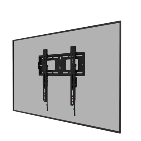 Suport perete Neomounts heavy duty, pentru display-uri interactive si ecrane grele de pana la 32-75", sistem de prindere VESA 400x400, greutate maxima suportata 100kg, fix, distanta fata de perete 4.2cm, cu sistem ce permite prinderea/desprinderea usoara a display-ului, securizabil cu lacat (nu este