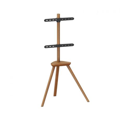Stand TV lemn Serioux de podea 34-44F-02, dimensiuni: 768x505x1315mm, compatibilitate  dimensiune ecran: 45"-65",  VESA: 200x200, 300x200, 400x200, 300x300, 400x300, 400x400, greutate maximă suportata:  40 kg, interval de rotire: ±45°, management cabluri