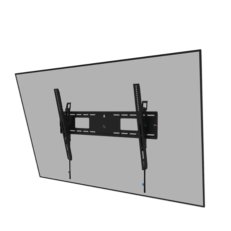 Suport perete Neomounts heavy duty, pentru display-uri interactive si ecrane grele de pana la 43-98", sistem de prindere VESA 800x600, greutate maxima suportata 125, cu inclinatie  +15°, -15° , distanta fata de perete 9.3cm, cu sistem ce permite prinderea/desprinderea usoara a display-ului