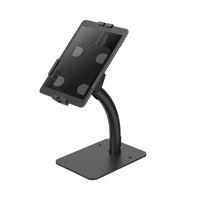 Suport de tableta Neomounts by Newstar DS15-625BL1, diagonala maxima 11", greutate maxima 1kg, tilt +20°, -110°, rotate  360°, reglare manuala, garantie 5 ani, negru