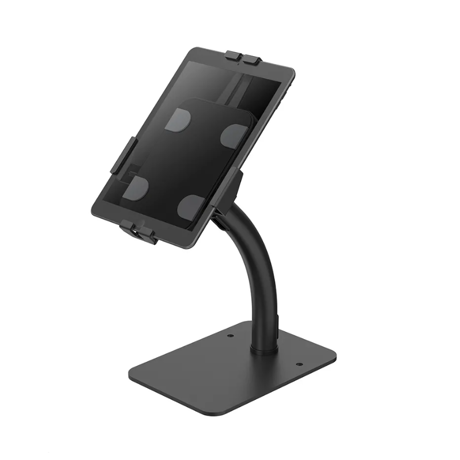 Suport de tableta Neomounts by Newstar DS15-625BL1, diagonala maxima 11", greutate maxima 1kg, tilt +20°, -110°, rotate  360°, reglare manuala, garantie 5 ani, negru