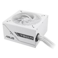 ASUS Prime 750W Bronze White Edition. Total power: 750 W, AC input voltage: 100 - 240 V, Power Factor Correction (PFC) type: Active.  Motherboard power connector: 20+4 pin ATX, Motherboard power cable length: 60 cm, SATA power cable length: 120,400 mm. Purpose: PC,  Power supply unit (PSU) form