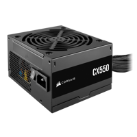 Sursa Corsair CX550 | Putere 550 W | 80+ Bronze | Ventilatie 1 x 120mm | Dimensiune 125 x 150 x 86 mm