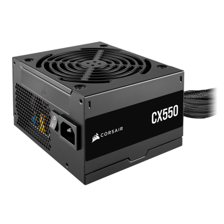 Sursa Corsair CX550 | Putere 550 W | 80+ Bronze | Ventilatie 1 x 120mm | Dimensiune 125 x 150 x 86 mm