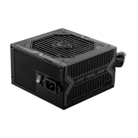 Sursa MSI MAG A750BN PCIE5 80 PLUS Bronze (up to 85%), fan size 120mm, Active PFC 750W