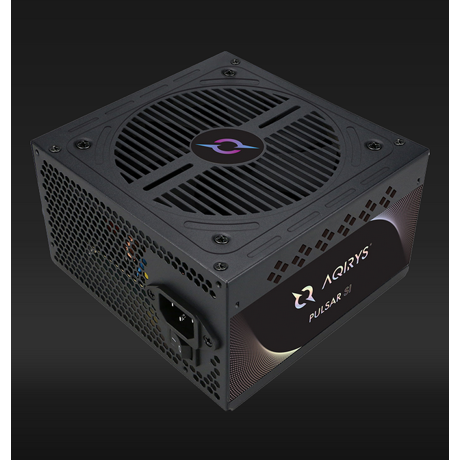 Sursa Aqirys Pulsar SI 550W 80 Plus White, ATX 12V 2.52, PFC activ, ventilator 120mm, 6 niveluri de protectie, cabluri plate fixe 2xPCIe