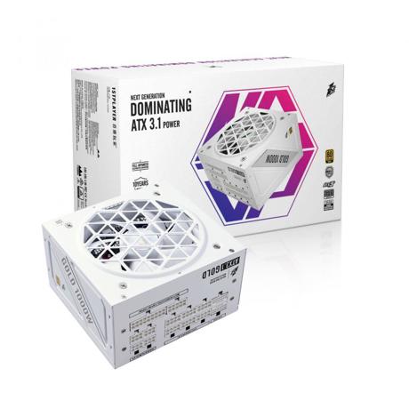 Sursa PC 1stPlayer 1000W, 80 PLUS Gold, Full Modular, ATX 3.1, PCIe 5.1, PFC activ