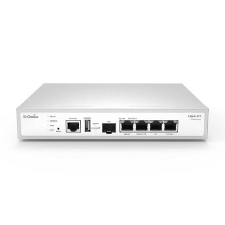 EnGenius Managed Desktop 5-port gateway Gateway with 1 x PoE+