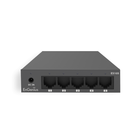 Switch Engenius Unmanaged Desktop 5-port GbE, standard wireless L1