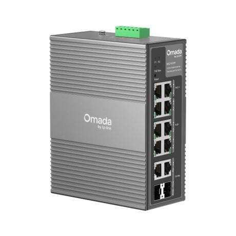 TP-Link Omada IES210GPP. Switch type: Managed. Basic switching RJ-45 Ethernet ports type: Gigabit Ethernet (10/100/1000), Basic switching RJ-45 Ethernet ports quantity: 8. MAC address table: 8000 entries, Switching capacity: 20 Gbit/s. Networking standards: IEEE 802.3af, IEEE 802.3at, IEEE 802.3bt