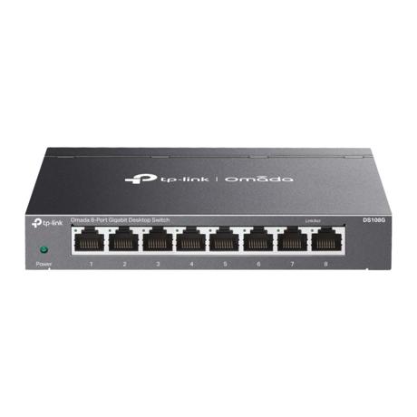 Omada 8-Port Gigabit Desktop Switch PORT: 8× Gigabit RJ45 Ports SPEC: Desktop Steel Case FEATURE: Plug and Play