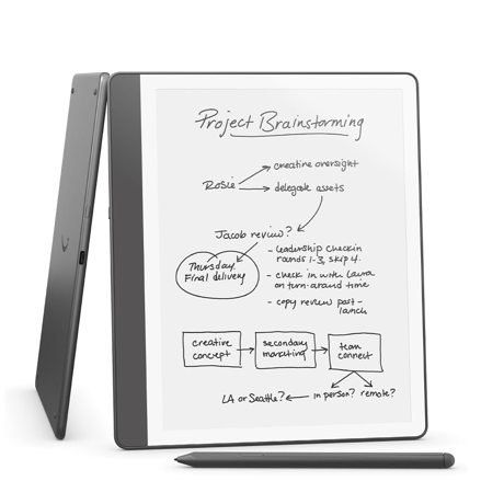 Amazon Kindle Scribe 32GB with Premium Pen (2024) - Tungsten Grey