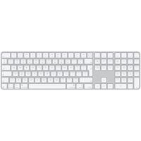 Apple Magic Keyboard (2024) w Touch ID and Numeric Keypad - International English - White Keys
