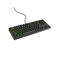 Tastatura gaming mecanica cu fir Genesis Thor 404 TKL, iluminare RGB, switch Linear, switch model Gateron Yellow Pro, numar taste 87, 11 butoane multimedia, lungime cablu 1.8m, dimensiuni 358 x 133 x 38 mm, negru