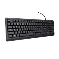 Tastatura cu fir Trust, negru TR-24639