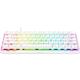 Tastatura Razer Huntsman V3 Pro Mini, swtich Razer™ Analog Optical Switch Gen-2, iluminare Razer Chroma RGB, US layout, alb