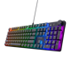 Tastatura mecanica Trust GXT 866 Torix cu fir, swtich linear, 104 butoane, full RGB, butoane programabile, tipuri de jocuri FPS, MMO, MOBA, RPG, RTS, negru