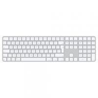 Apple Magic Keyboard (2024) w Touch ID and Numeric Keypad - Romanian - White Keys