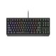 Tastatura gaming mecanica cu fir Genesis Thor 230 TKL, iluminare RGB, switch Linear, switch model Outemu Brown, numar taste 87, 11 butoane multimedia, lungime cablu 1.6m, dimensiuni 363 x 155 x 39 mm, negru