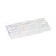 Tastatura gaming mecanica wireless Genesis Thor 230 TKL, iluminare RGB, 87 taste, 11 butoane multimedia, alb