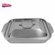 TAVA INOX CU CAPAC 36.5x22x7 CM, ZIRA, VANORA HOME VN-FM-TC35