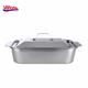 TAVA INOX CU CAPAC 36.5x22x7 CM, ZIRA, VANORA HOME VN-FM-TC35