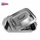 TAVA INOX CU CAPAC 36.5x22x7 CM, ZIRA, VANORA HOME VN-FM-TC35